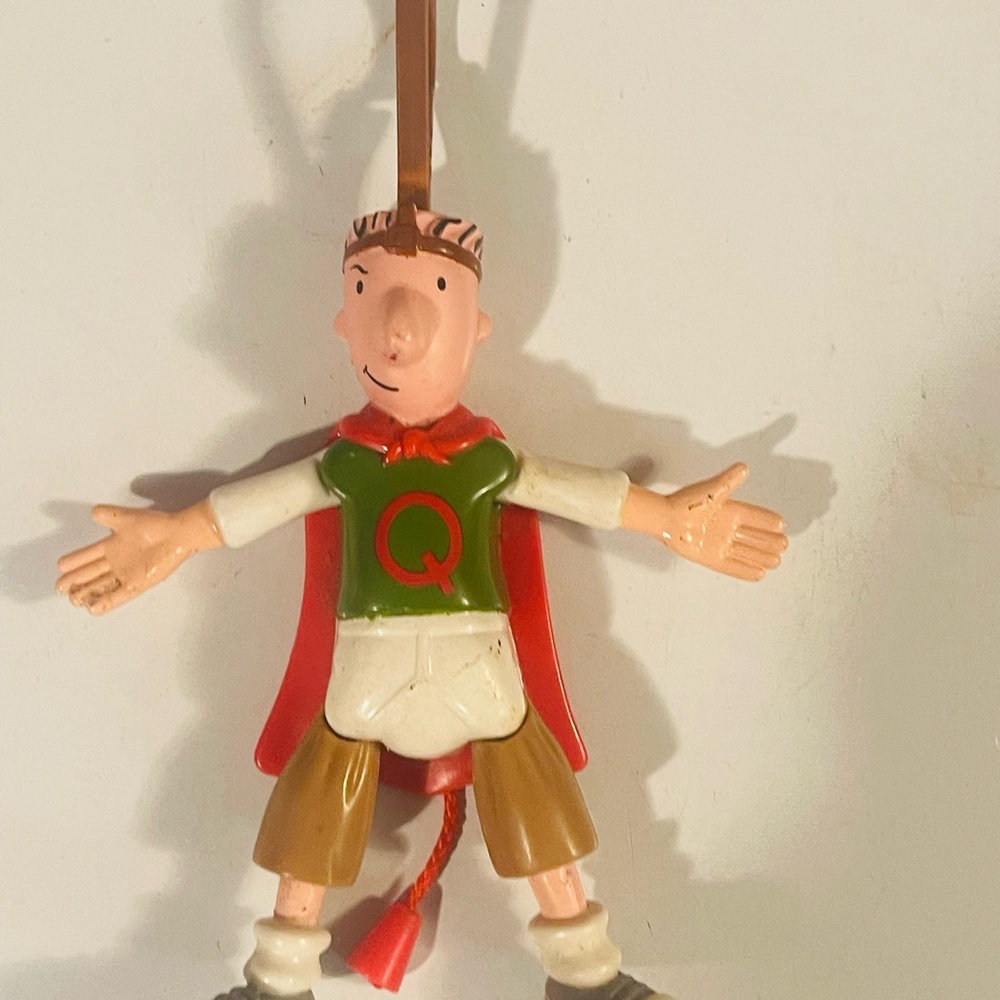 Vintage Quailman Action Figure Keychain